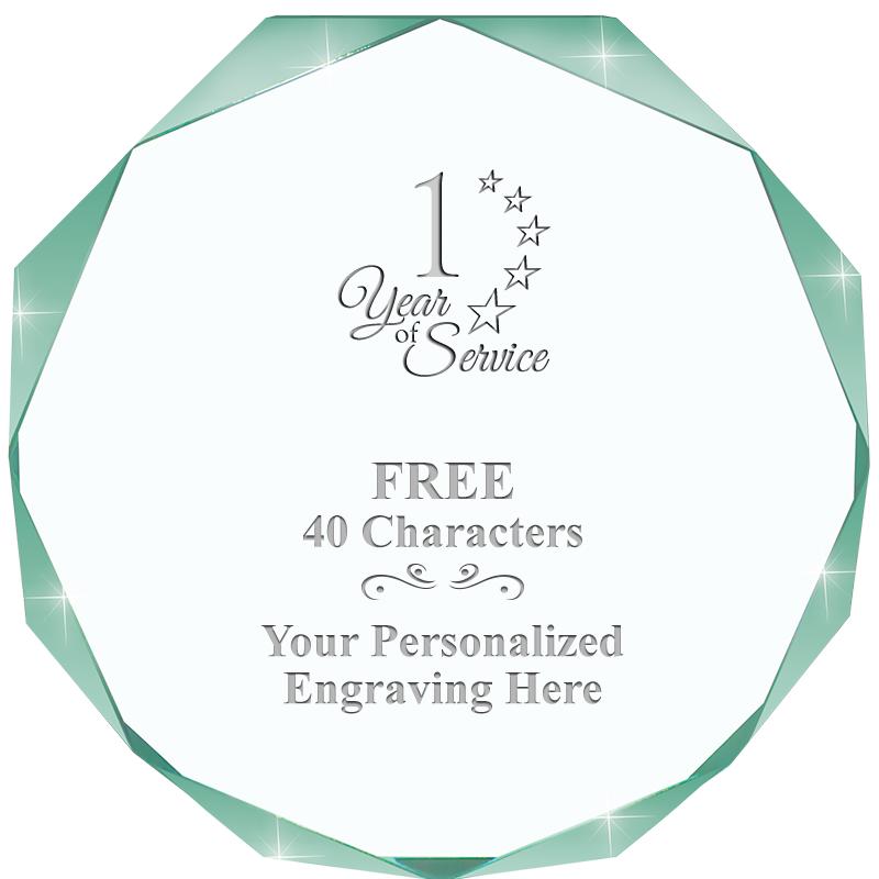 JADE IMPERIAL OCTAGON ACRYLIC