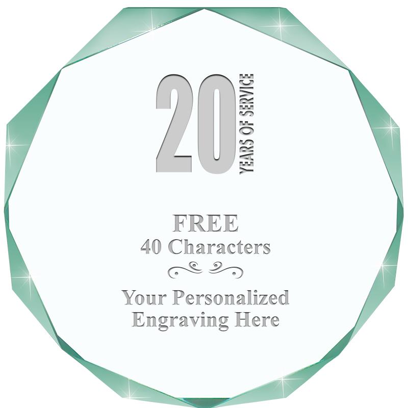 JADE IMPERIAL OCTAGON ACRYLIC