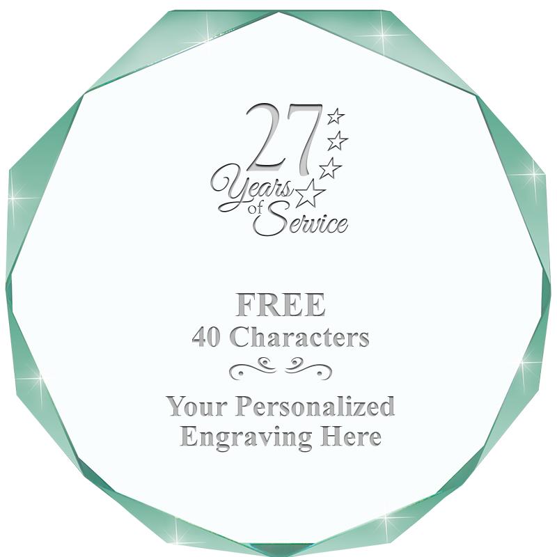 JADE IMPERIAL OCTAGON ACRYLIC