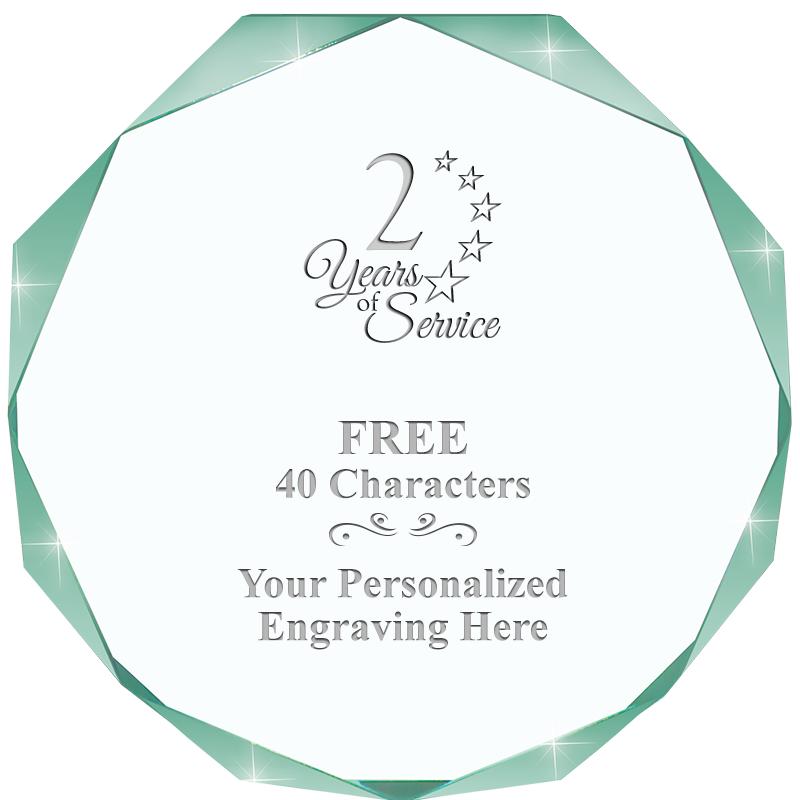 JADE IMPERIAL OCTAGON ACRYLIC