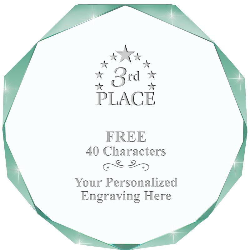 JADE IMPERIAL OCTAGON ACRYLIC