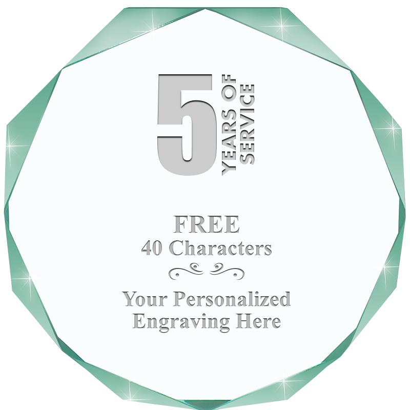 JADE IMPERIAL OCTAGON ACRYLIC