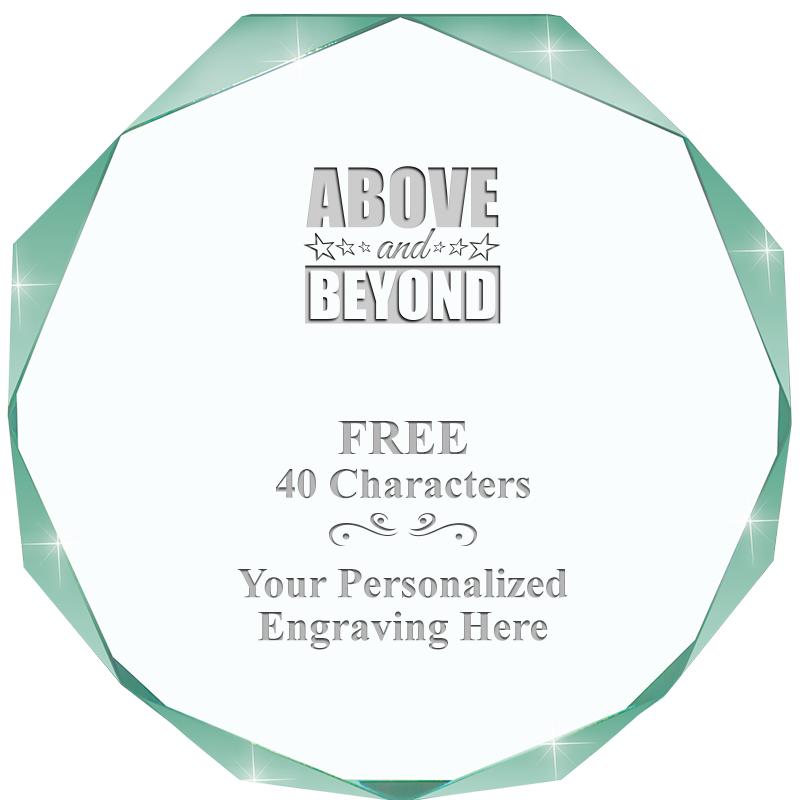 JADE IMPERIAL OCTAGON ACRYLIC