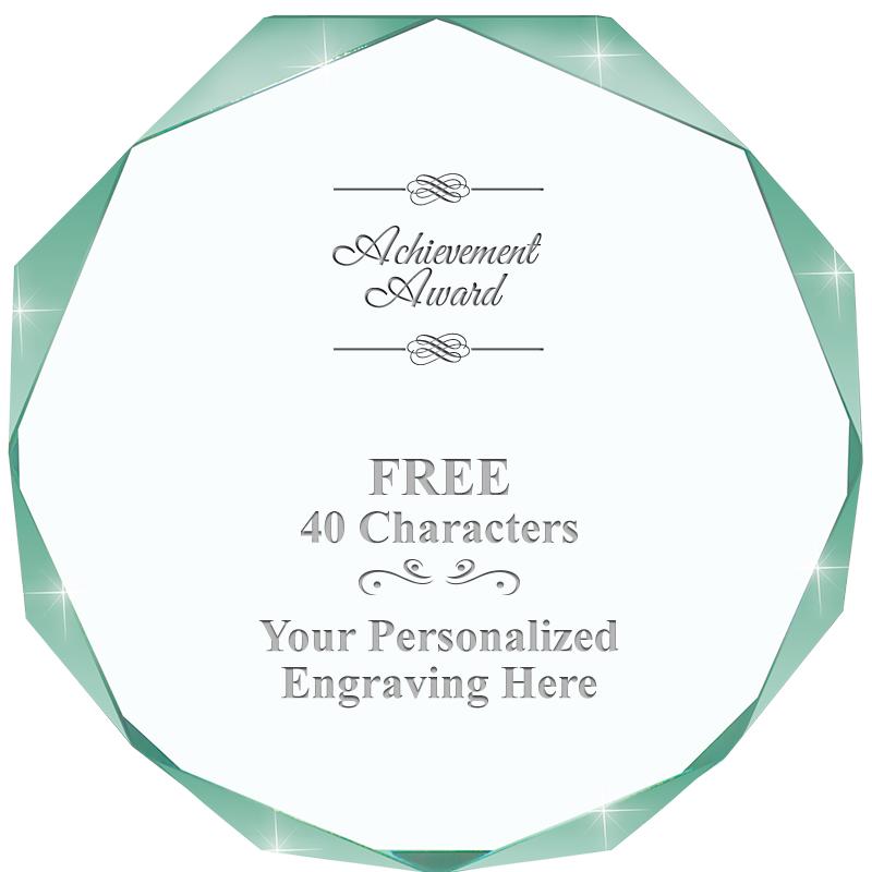 JADE IMPERIAL OCTAGON ACRYLIC