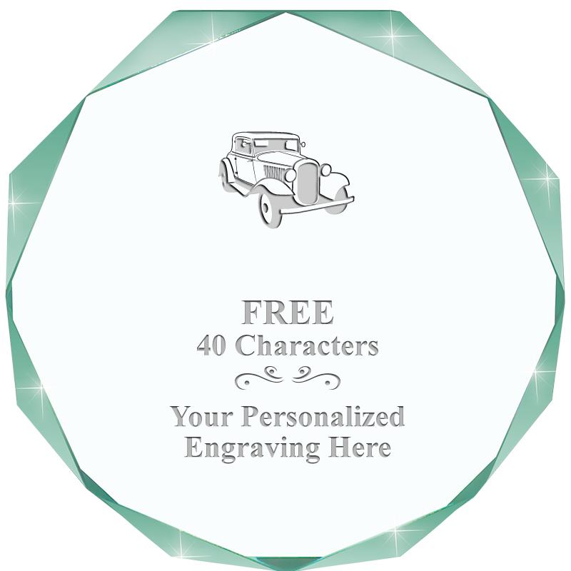 JADE IMPERIAL OCTAGON ACRYLIC