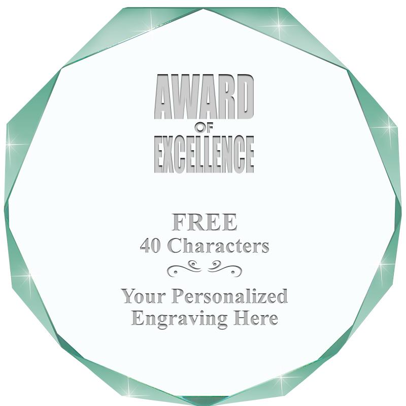 JADE IMPERIAL OCTAGON ACRYLIC