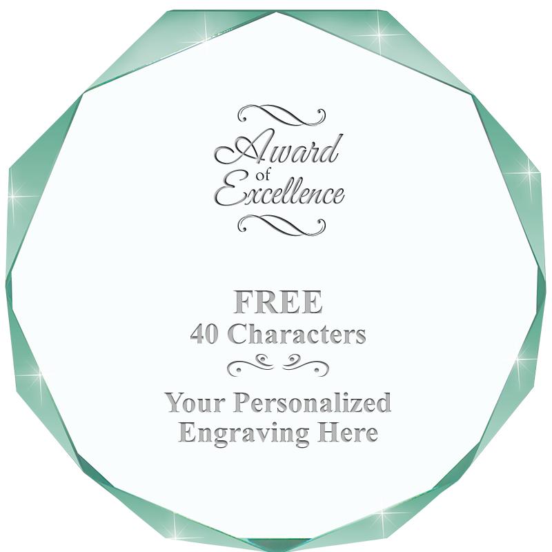 JADE IMPERIAL OCTAGON ACRYLIC