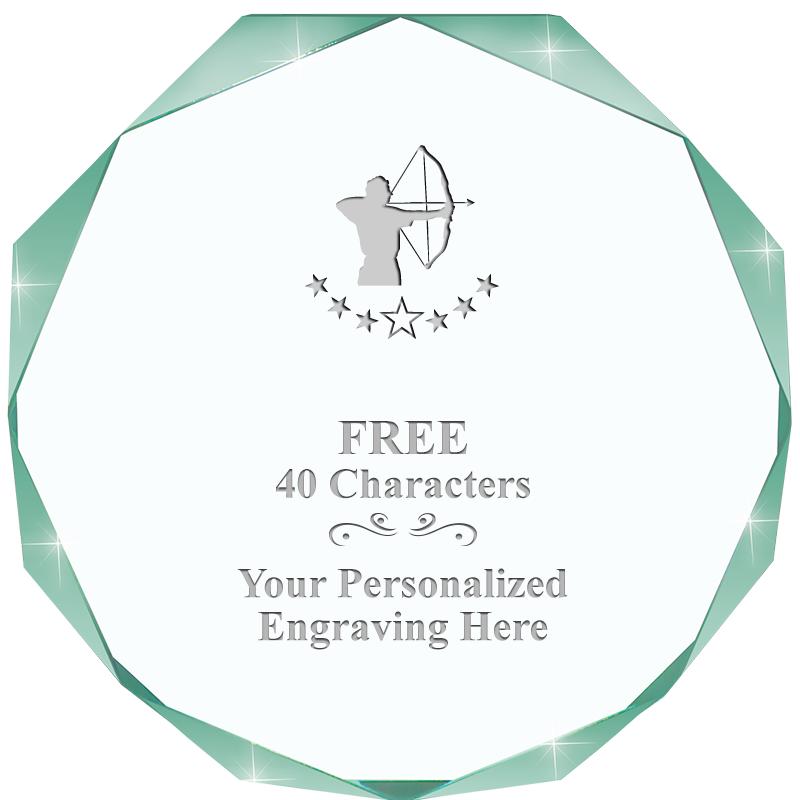 JADE IMPERIAL OCTAGON ACRYLIC