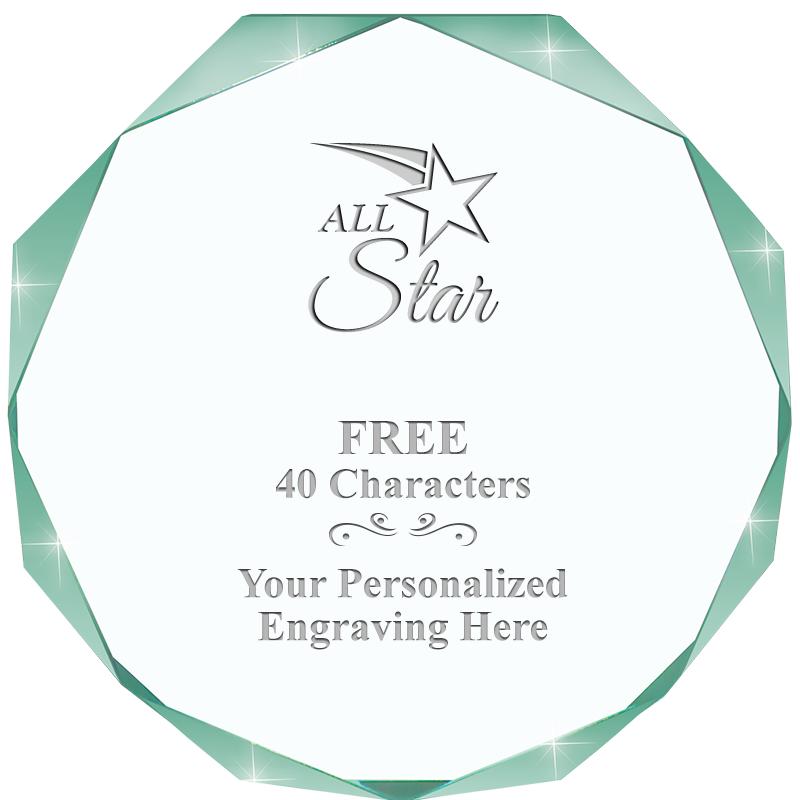 JADE IMPERIAL OCTAGON ACRYLIC