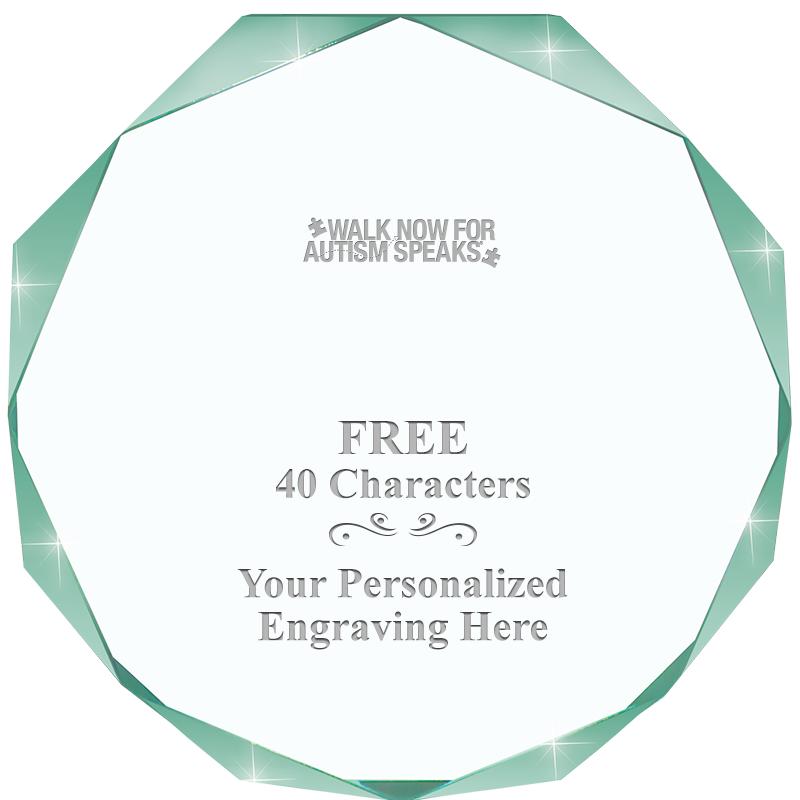 JADE IMPERIAL OCTAGON ACRYLIC