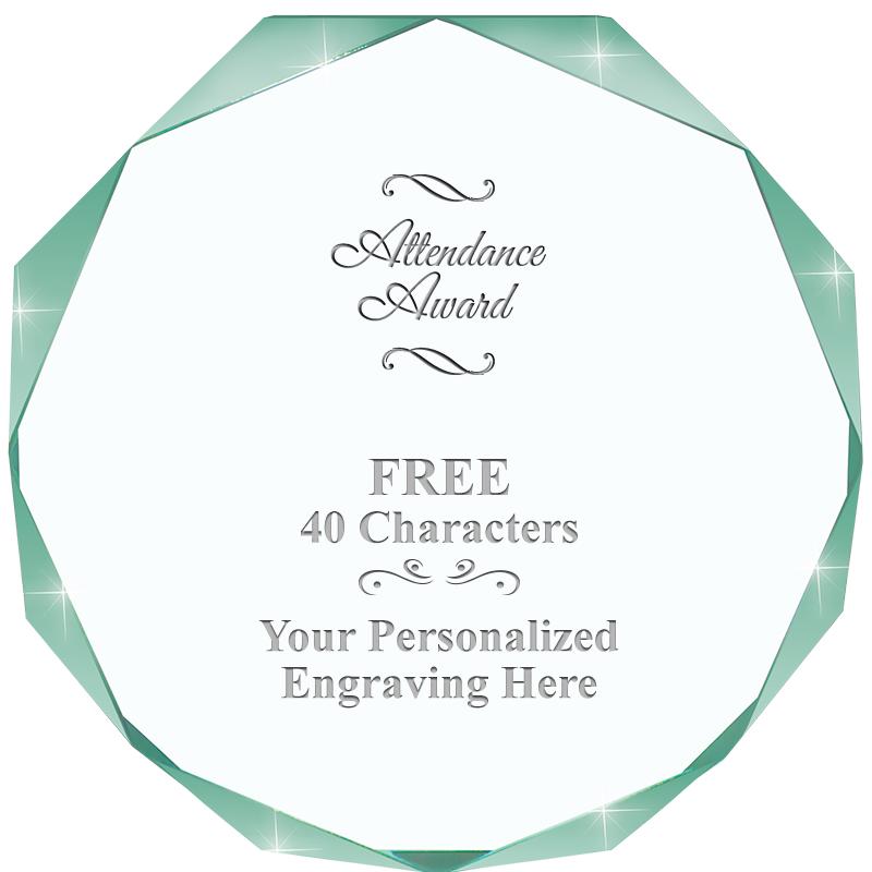 JADE IMPERIAL OCTAGON ACRYLIC