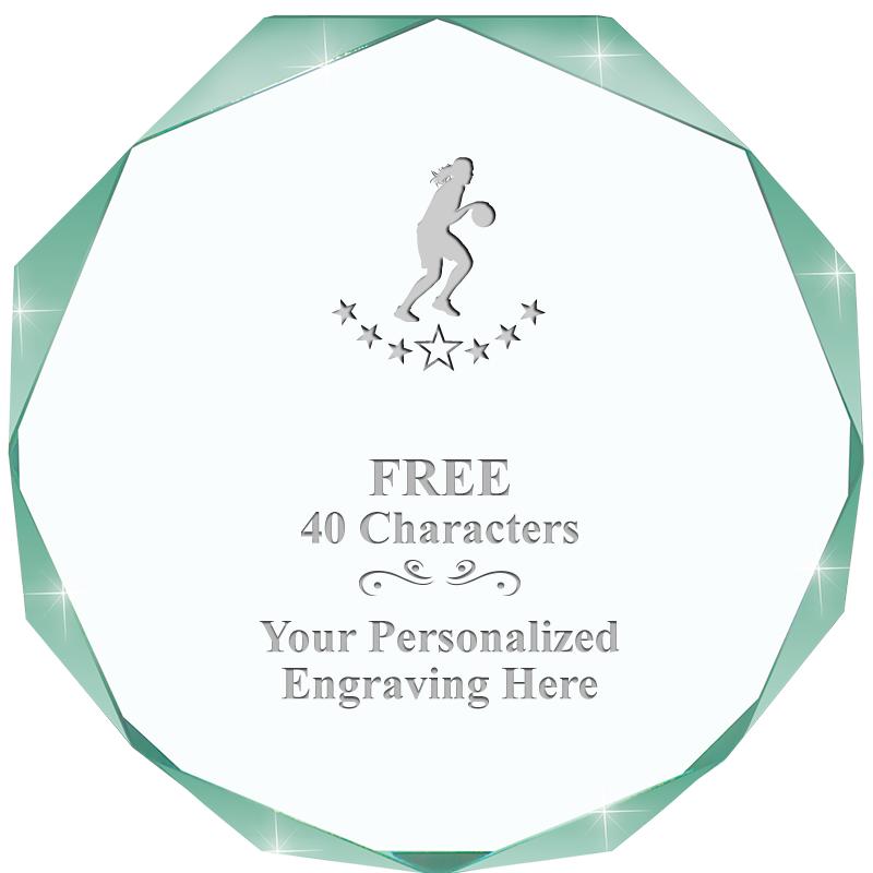 JADE IMPERIAL OCTAGON ACRYLIC