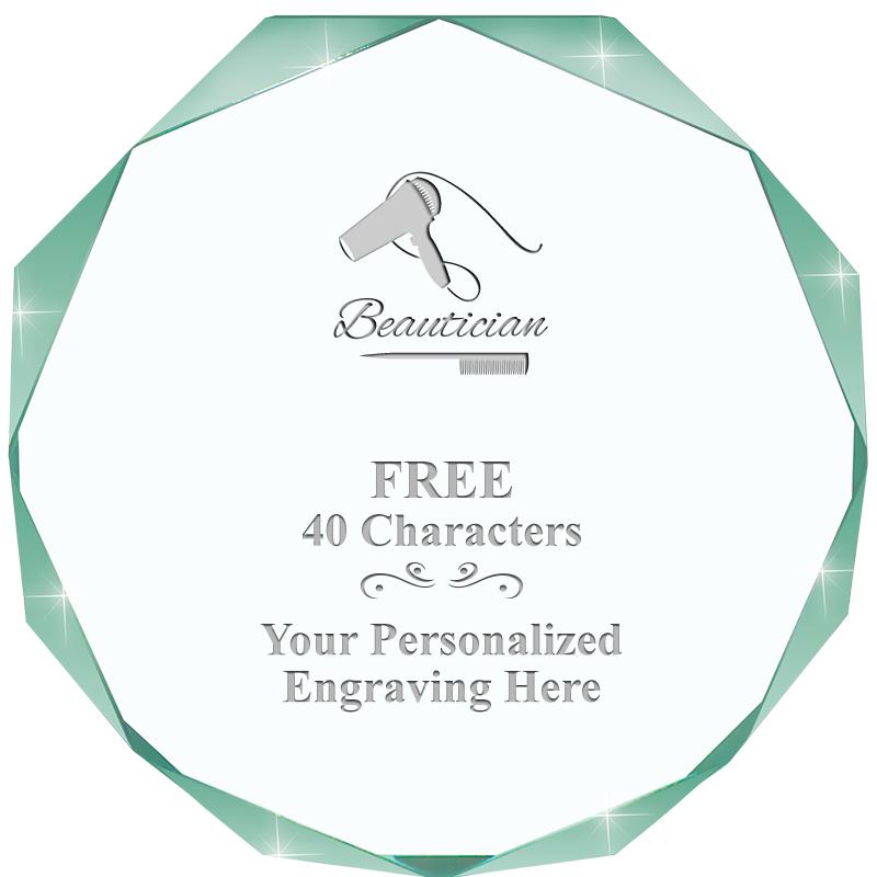 JADE IMPERIAL OCTAGON ACRYLIC