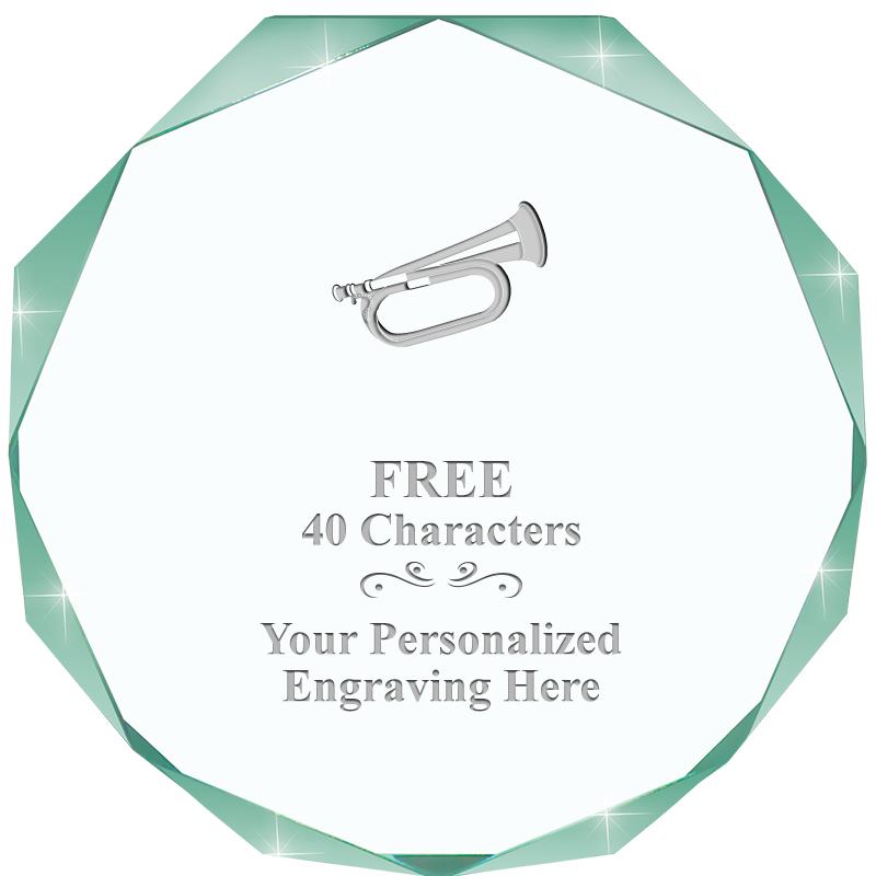 JADE IMPERIAL OCTAGON ACRYLIC