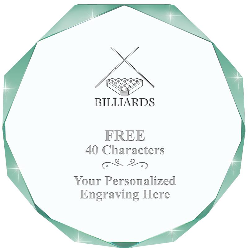 JADE IMPERIAL OCTAGON ACRYLIC