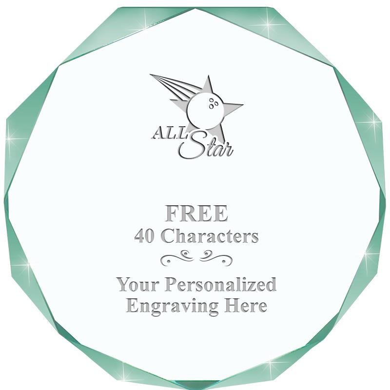 JADE IMPERIAL OCTAGON ACRYLIC