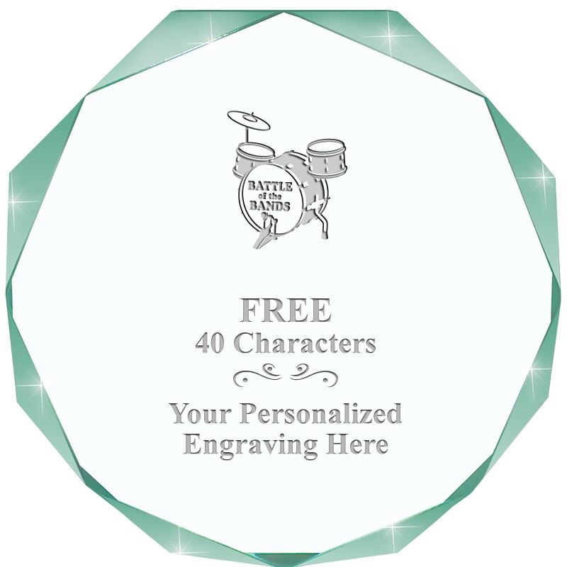 JADE IMPERIAL OCTAGON ACRYLIC