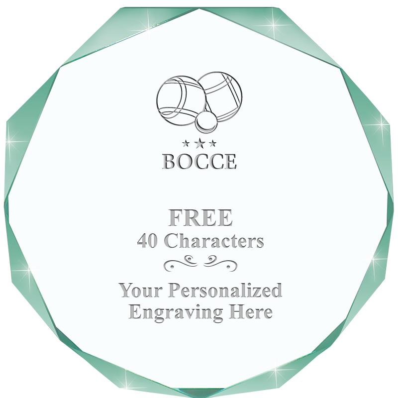 JADE IMPERIAL OCTAGON ACRYLIC