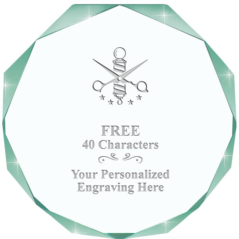 JADE IMPERIAL OCTAGON ACRYLIC