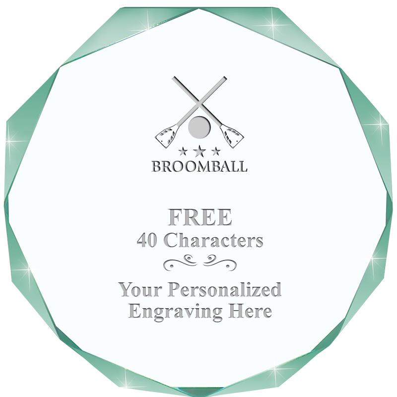 JADE IMPERIAL OCTAGON ACRYLIC