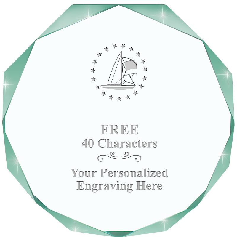 JADE IMPERIAL OCTAGON ACRYLIC