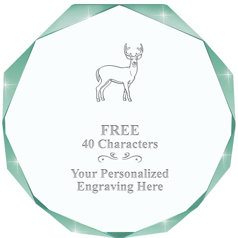 JADE IMPERIAL OCTAGON ACRYLIC