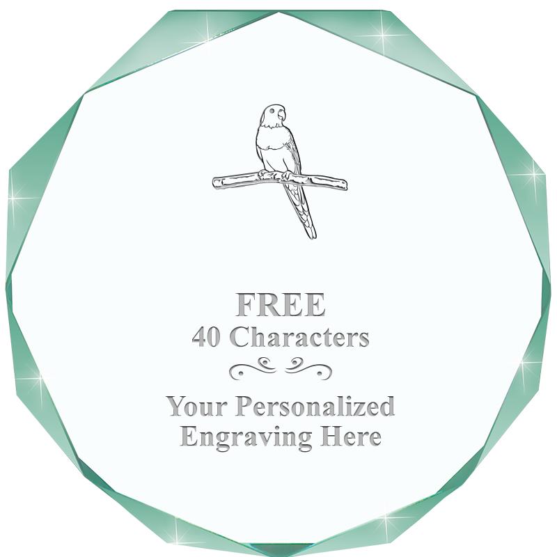 JADE IMPERIAL OCTAGON ACRYLIC