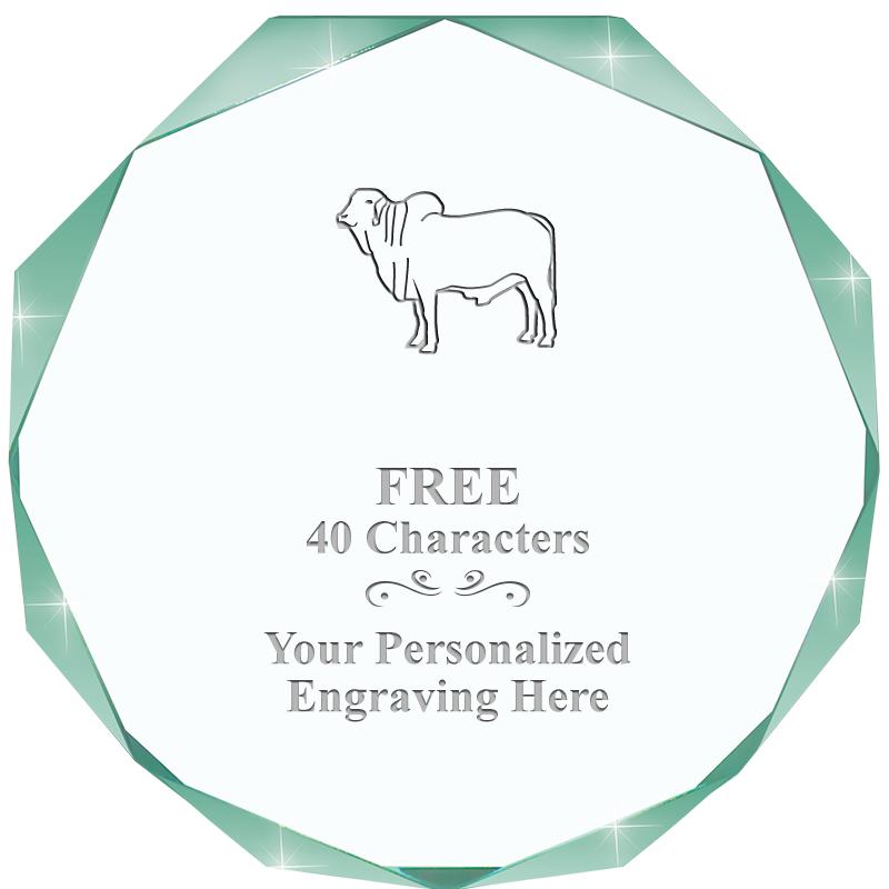 JADE IMPERIAL OCTAGON ACRYLIC