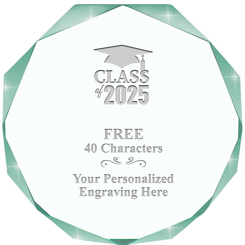 JADE IMPERIAL OCTAGON ACRYLIC