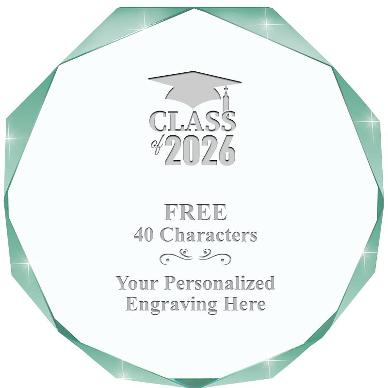 JADE IMPERIAL OCTAGON ACRYLIC