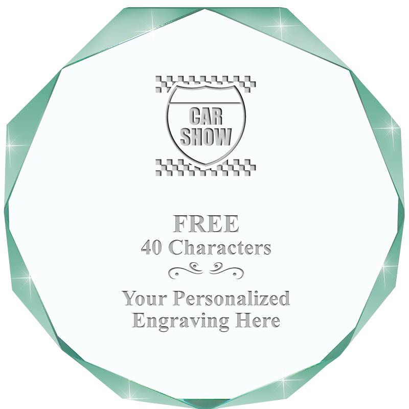 JADE IMPERIAL OCTAGON ACRYLIC