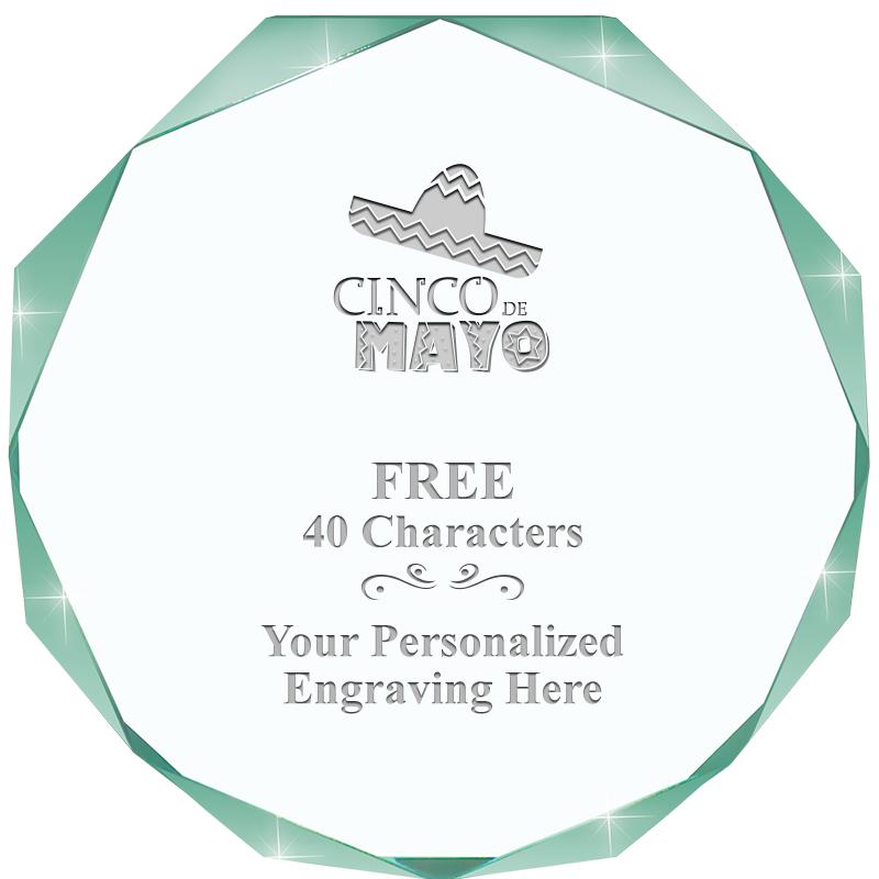 JADE IMPERIAL OCTAGON ACRYLIC