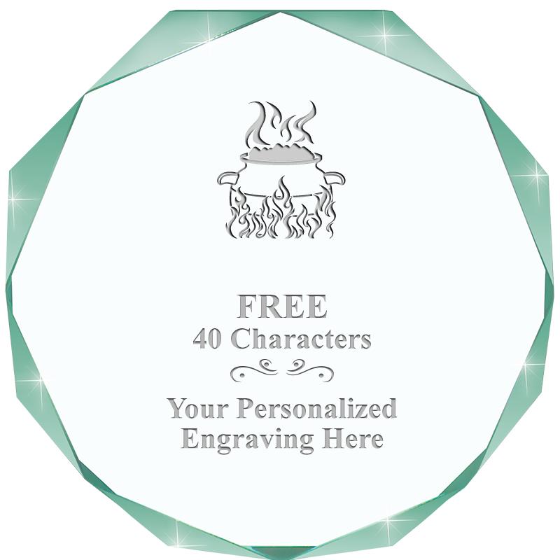 JADE IMPERIAL OCTAGON ACRYLIC