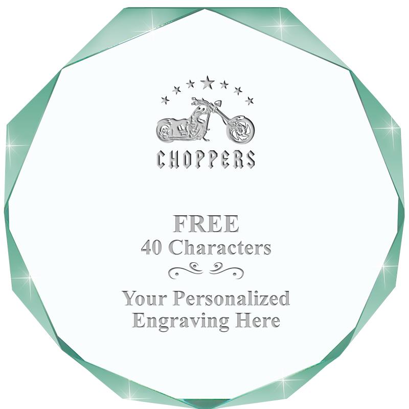 JADE IMPERIAL OCTAGON ACRYLIC