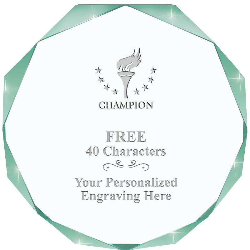 JADE IMPERIAL OCTAGON ACRYLIC