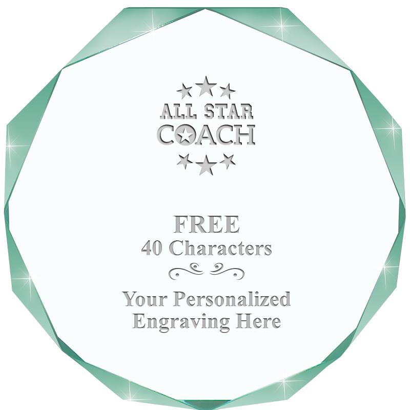 JADE IMPERIAL OCTAGON ACRYLIC