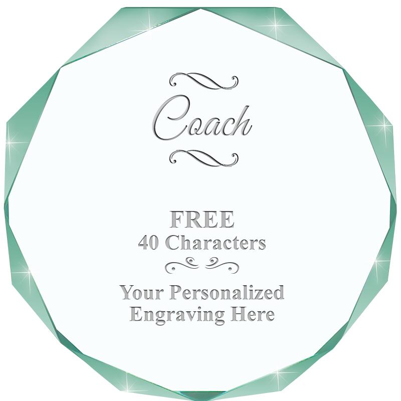 JADE IMPERIAL OCTAGON ACRYLIC