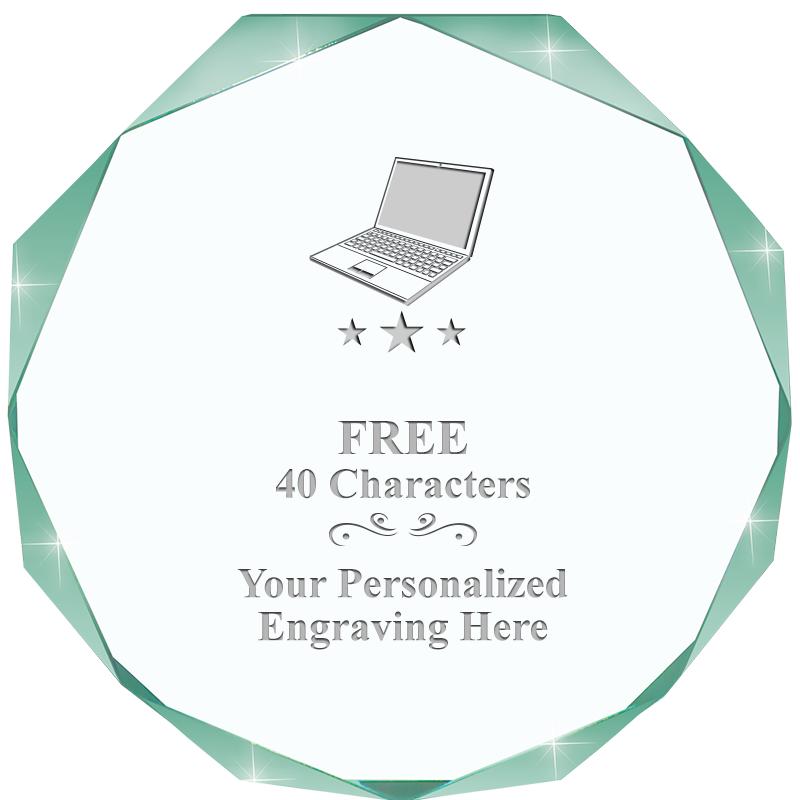 JADE IMPERIAL OCTAGON ACRYLIC