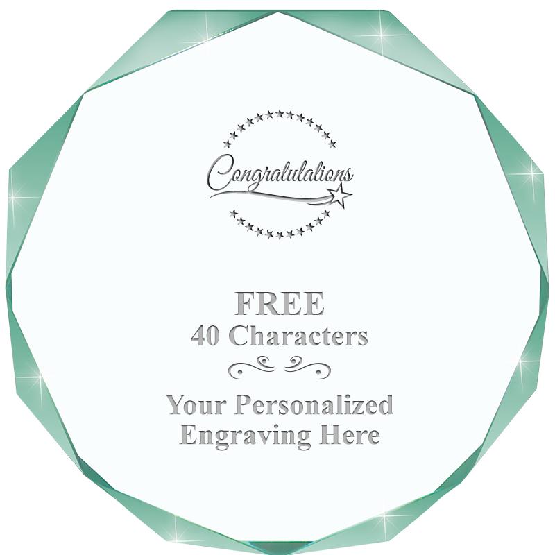 JADE IMPERIAL OCTAGON ACRYLIC