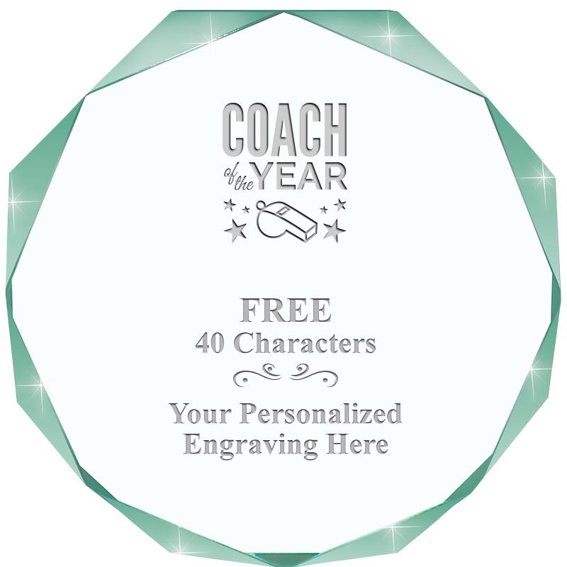 JADE IMPERIAL OCTAGON ACRYLIC