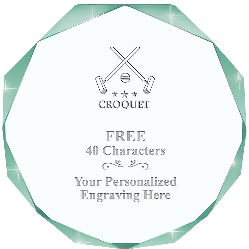 JADE IMPERIAL OCTAGON ACRYLIC