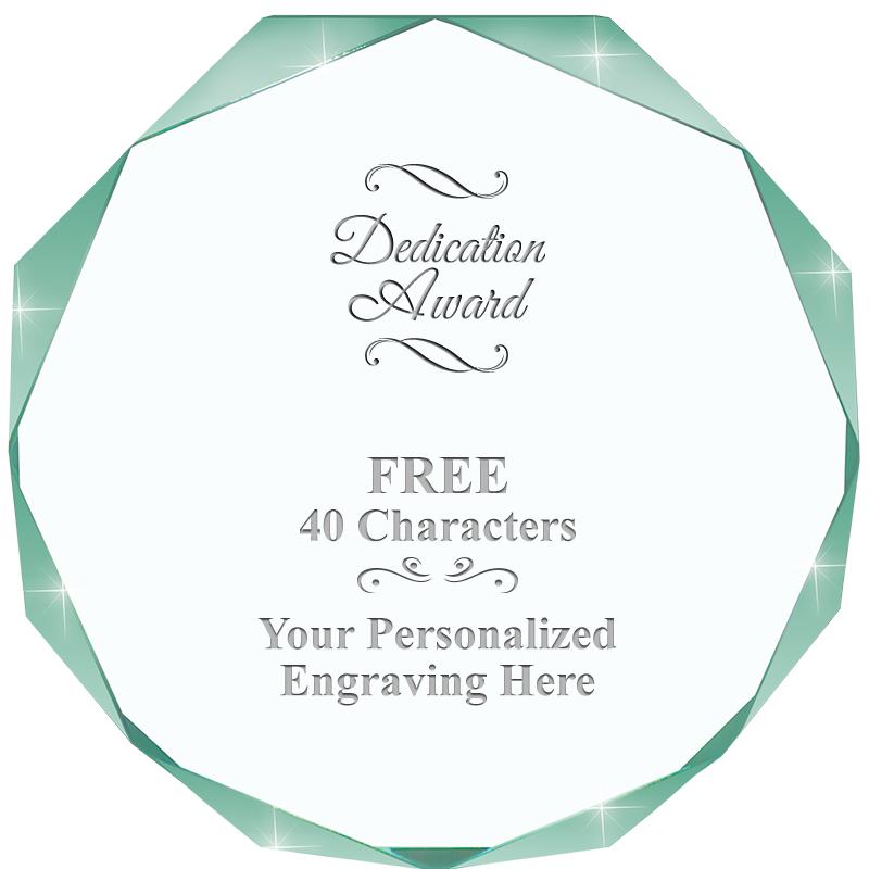 JADE IMPERIAL OCTAGON ACRYLIC