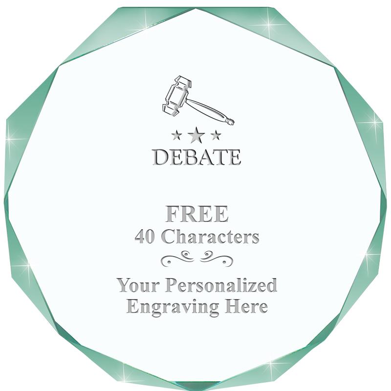 JADE IMPERIAL OCTAGON ACRYLIC