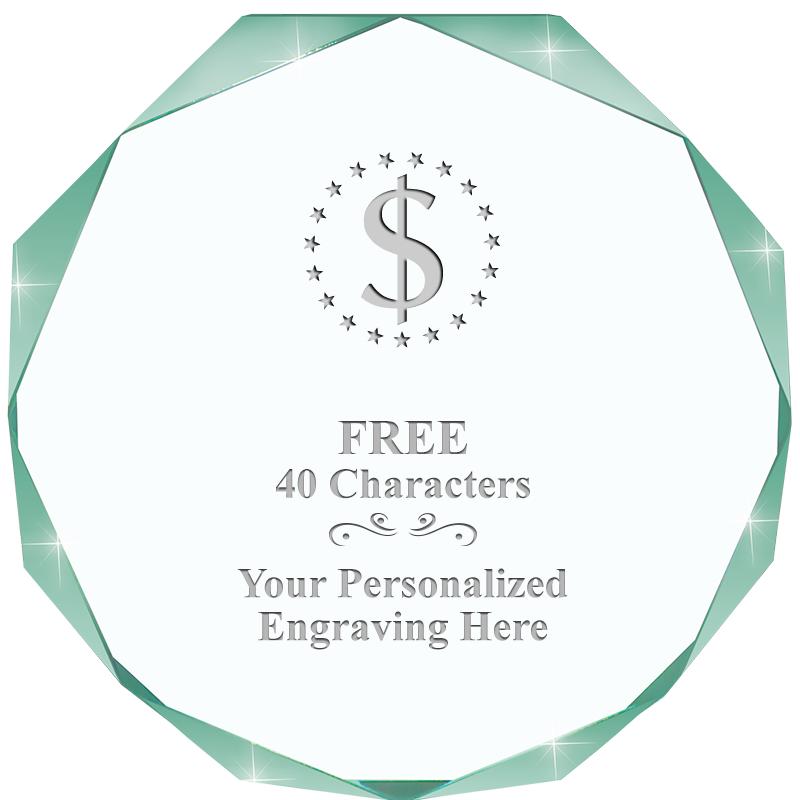 JADE IMPERIAL OCTAGON ACRYLIC