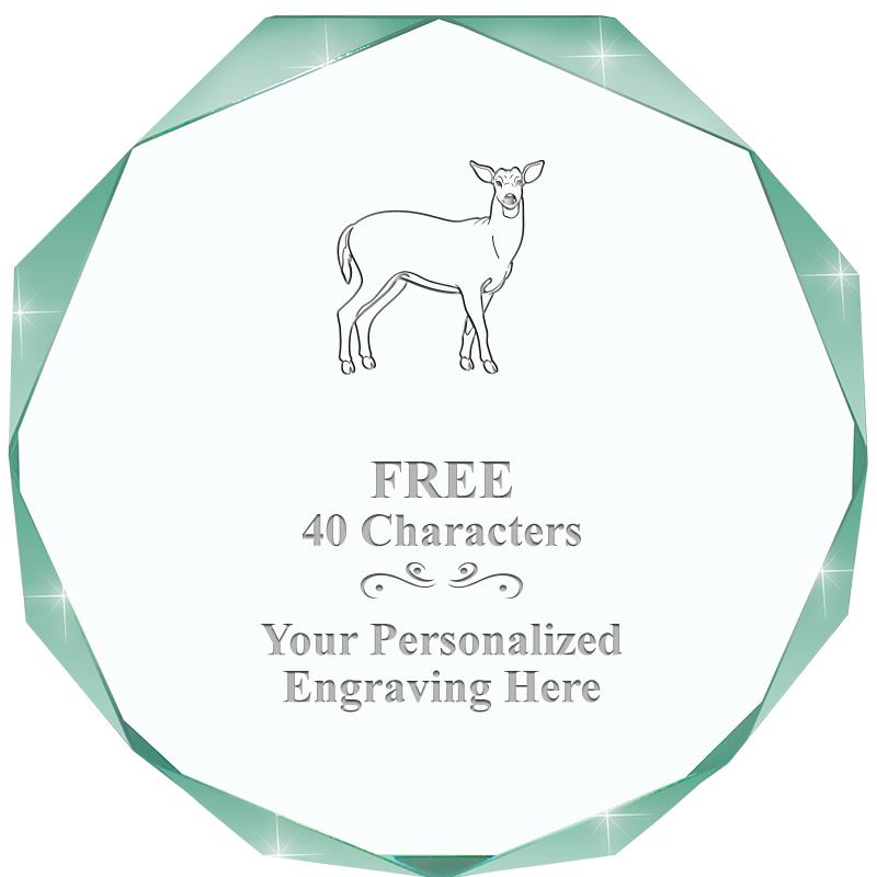 JADE IMPERIAL OCTAGON ACRYLIC