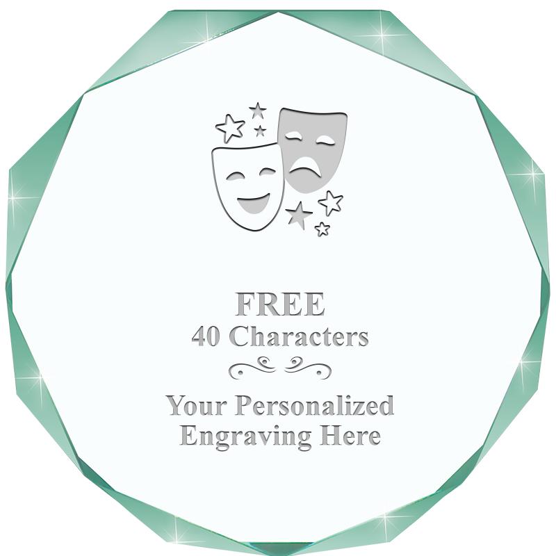 JADE IMPERIAL OCTAGON ACRYLIC