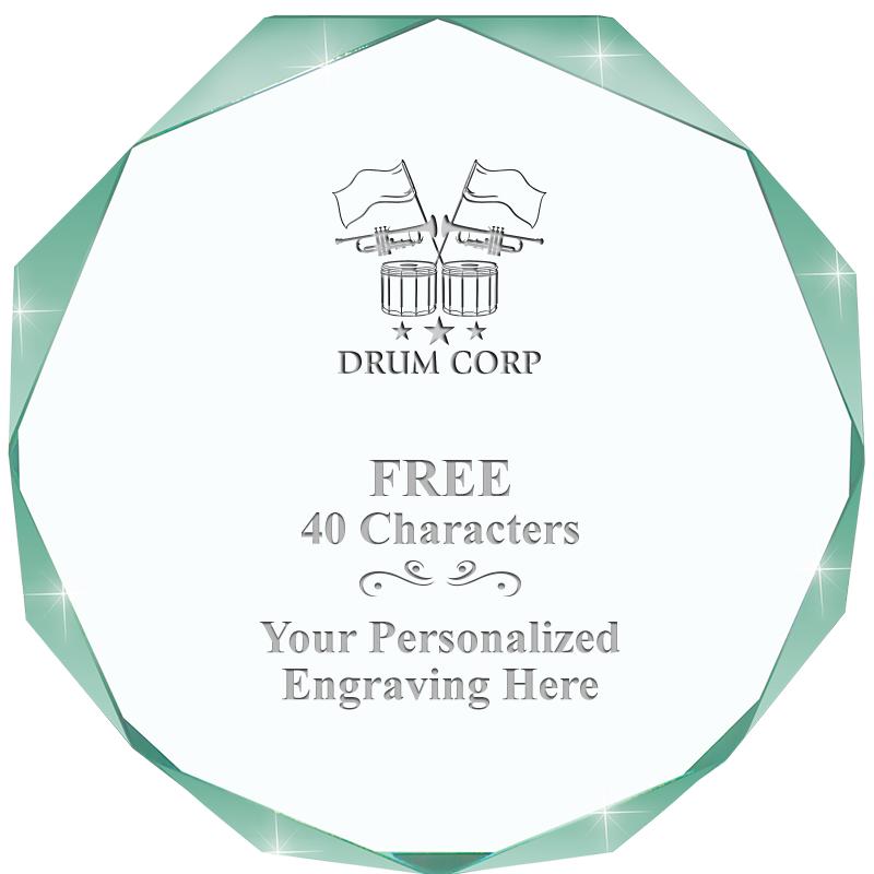 JADE IMPERIAL OCTAGON ACRYLIC