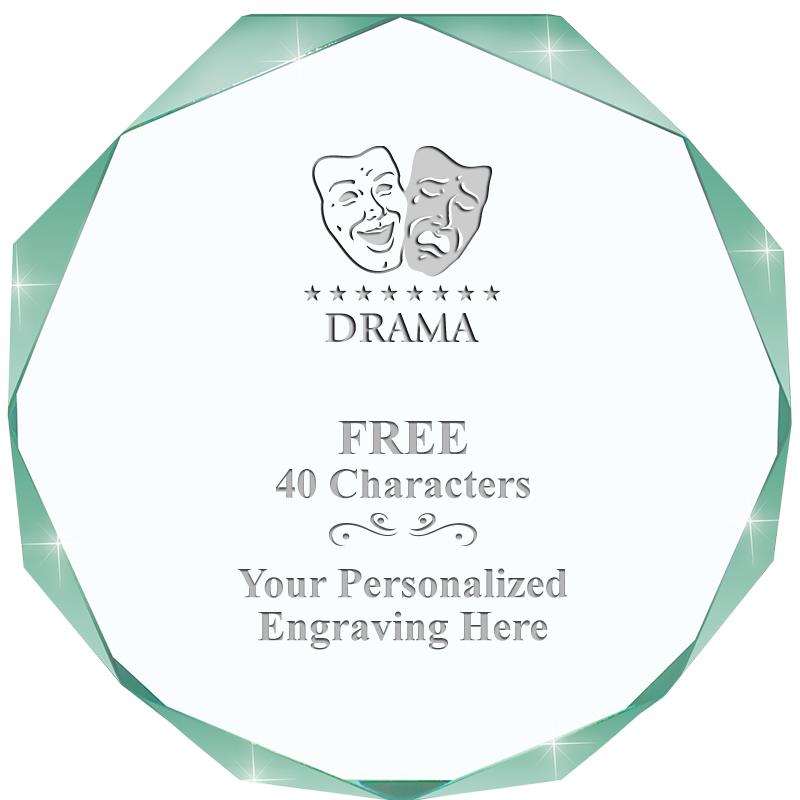 JADE IMPERIAL OCTAGON ACRYLIC