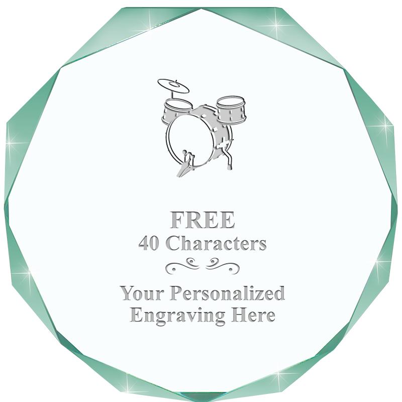 JADE IMPERIAL OCTAGON ACRYLIC