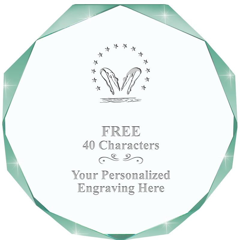 JADE IMPERIAL OCTAGON ACRYLIC